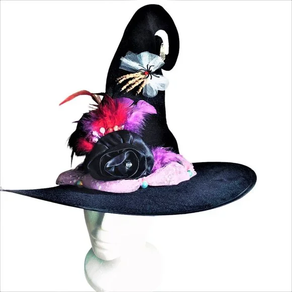 Hand Crafted | Accessories | Whimsigot Witchy Hat Halloween  display picture 1